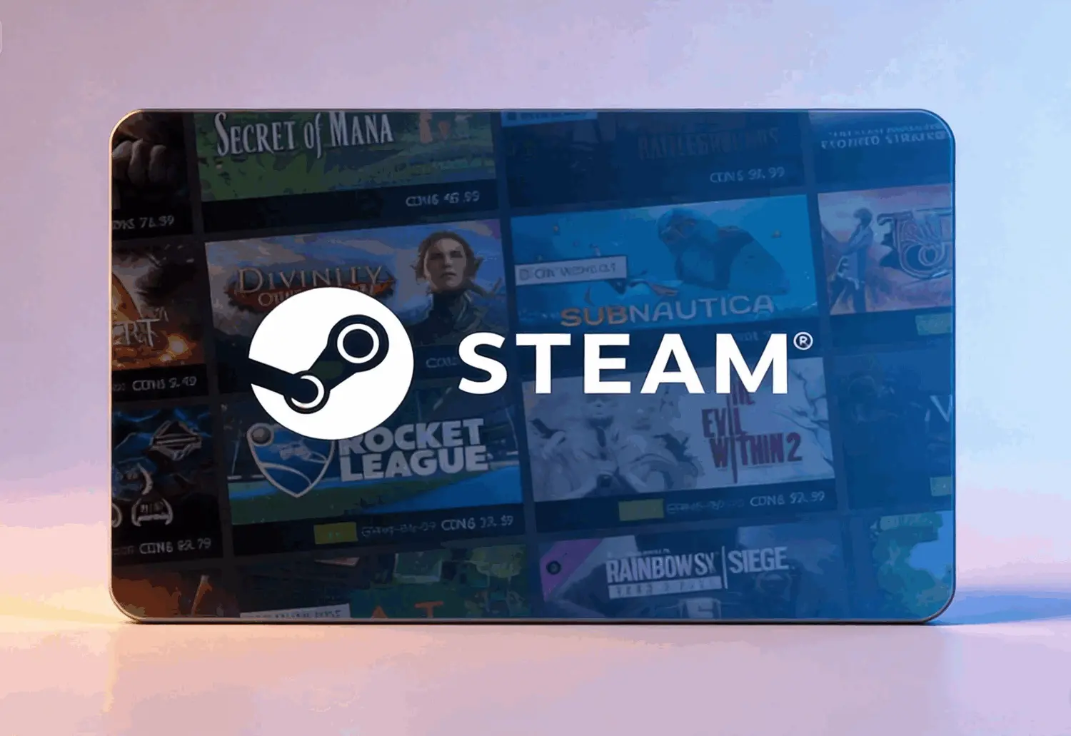 What Is a Steam Gift Card and What Can You Buy With It?_https://www.giftcardvibe.com_Steam Gift Card_第1张