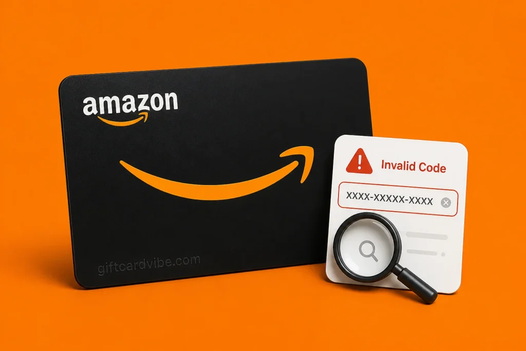 Amazon Gift Card Code Invalid: What to Check - GiftCardVibe featured image