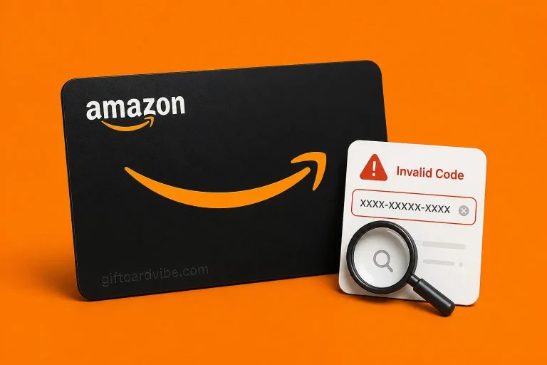 Amazon Gift Card Code Invalid: What to Check - GiftCardVibe featured image