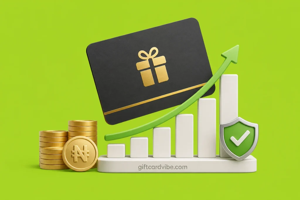 Gift card rate growth and Naira value in Nigeria