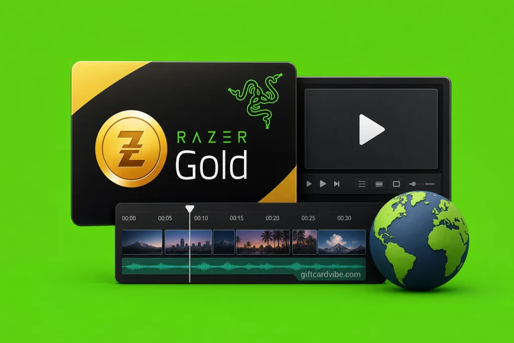 Earn Razer Gold by Editing Videos? A Safe Guide - GiftCardVibe featured image