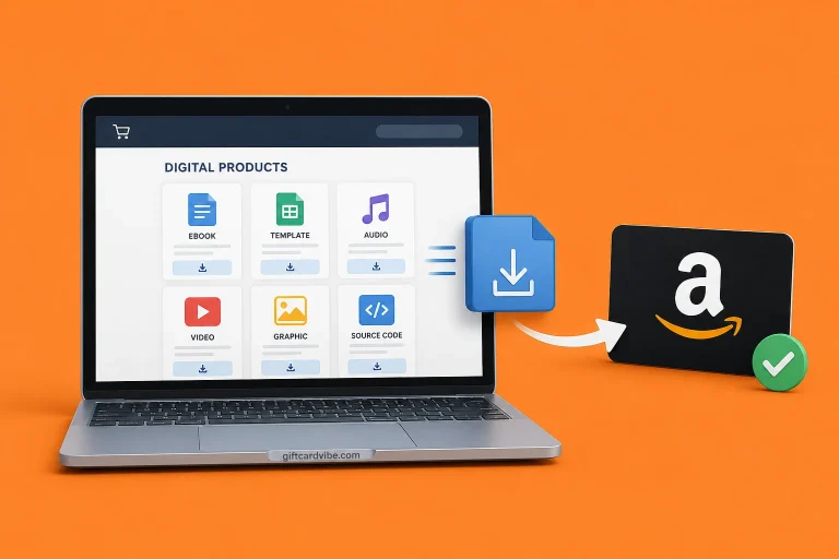 Sell Digital Products for Amazon Gift Cards? - GiftCardVibe featured image