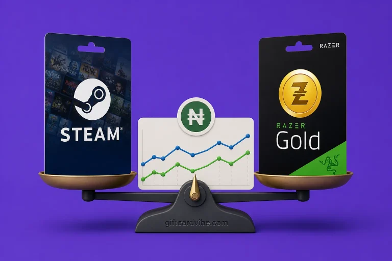 Steam and Razer Gold Rates This Week in Nigeria - GiftCardVibe featured image