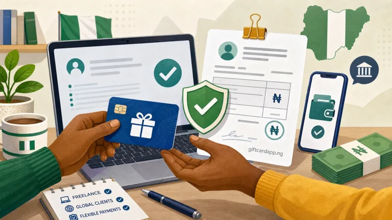 Accepting Gift Cards as Freelance Payment: What Nigerians Should Know - GiftCardVibe featured image