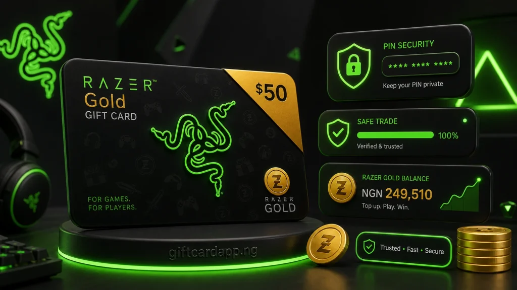 Razer Gold gift card rate in Nigeria guide featured image