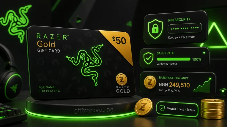 Razer Gold gift card rate in Nigeria guide featured image