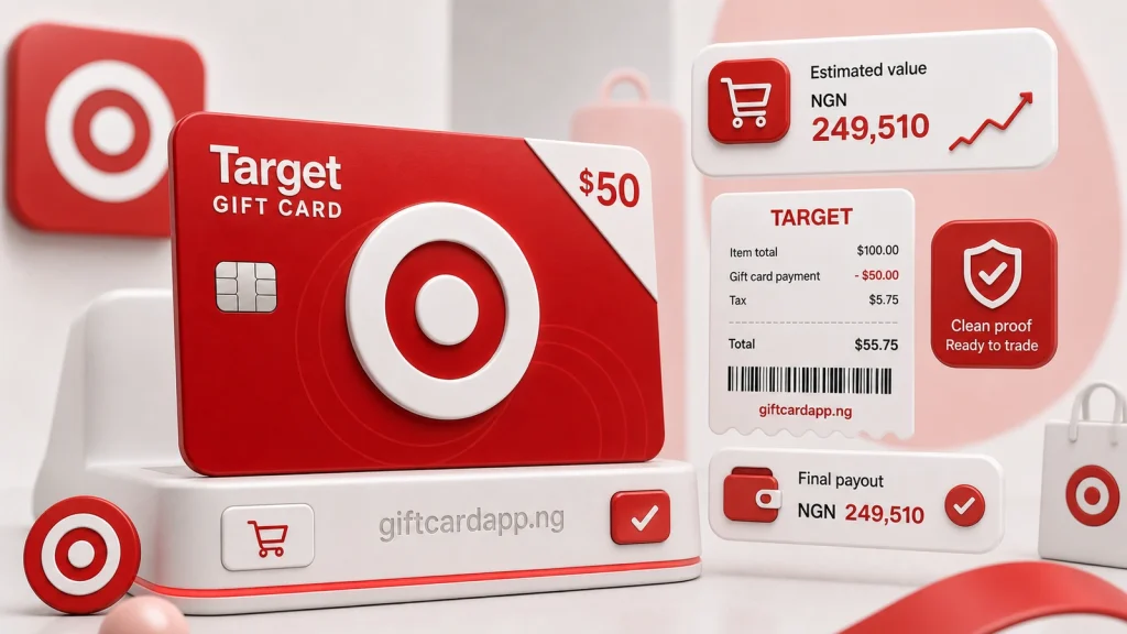 Target gift card rate in Nigeria guide featured image