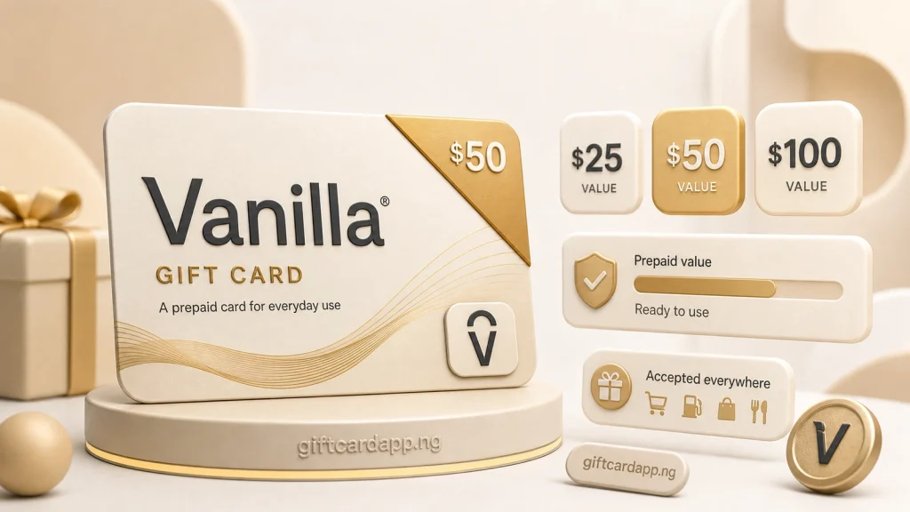 Vanilla Visa gift card rate in Nigeria guide featured image