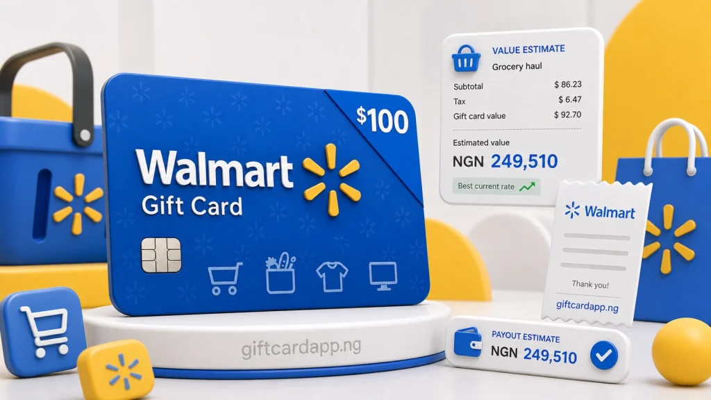Walmart gift card rate in Nigeria guide featured image